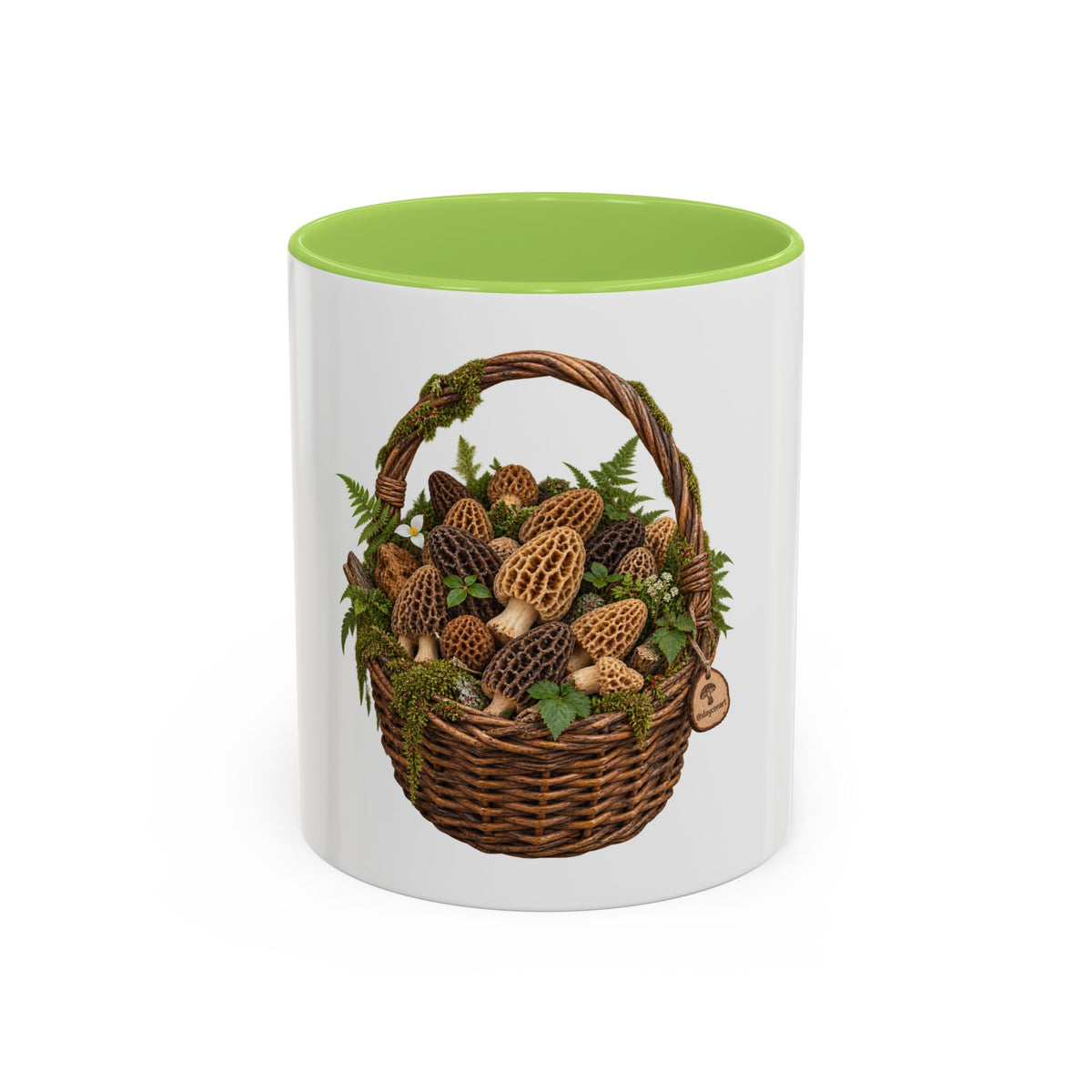 Mushroom Basket Coffee Mug (11, 15oz)