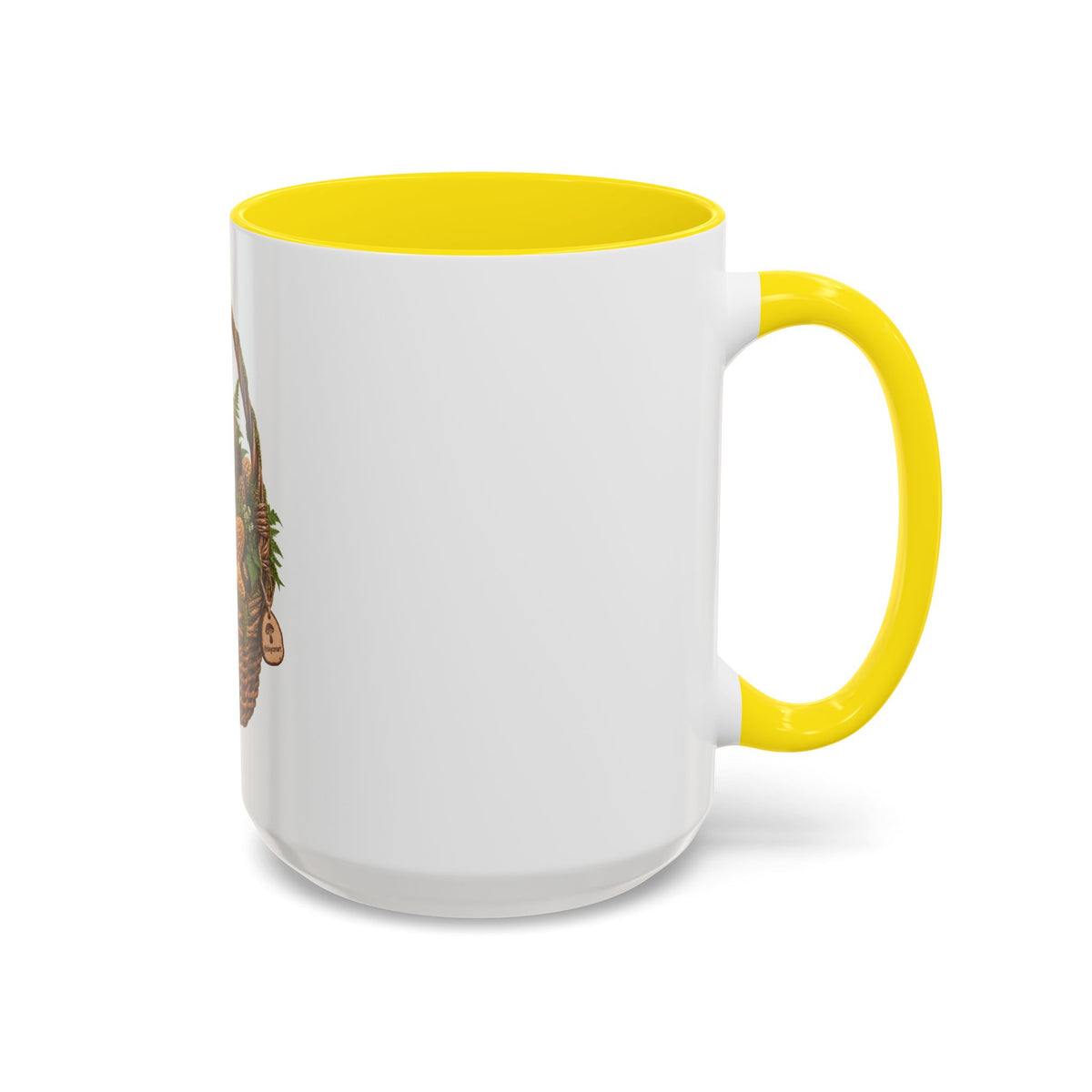 Mushroom Basket Coffee Mug (11, 15oz)