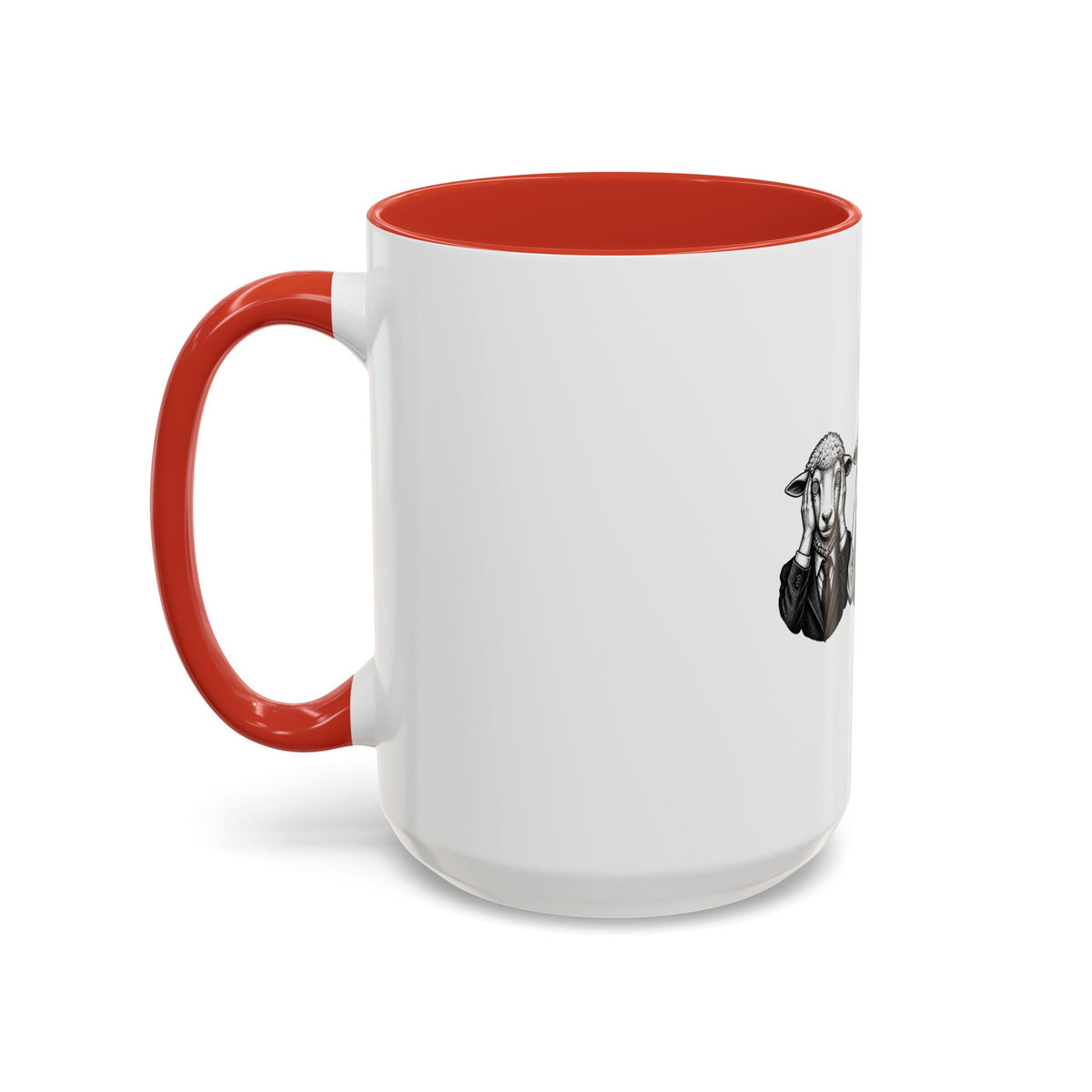 See No Evil Sheeple Coffee Mug (11or 15 oz)