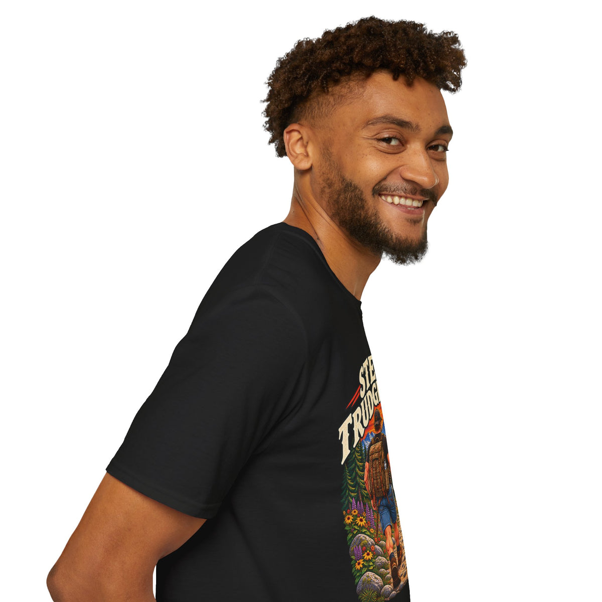 Steady Trudging On Athletic Man T-Shirt