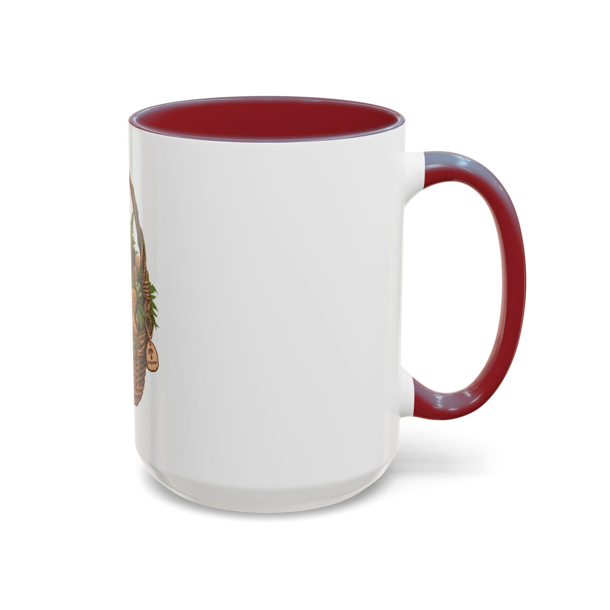 Mushroom Basket Coffee Mug (11, 15oz)