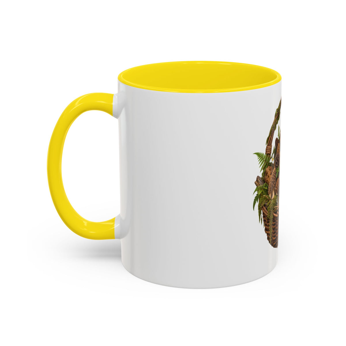 Mushroom Basket Coffee Mug (11, 15oz)