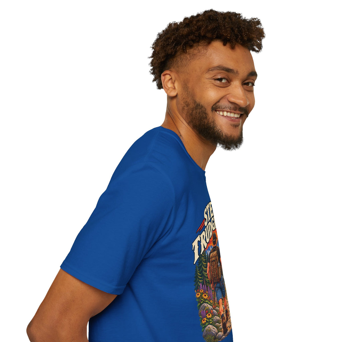 Steady Trudging On Athletic Man T-Shirt