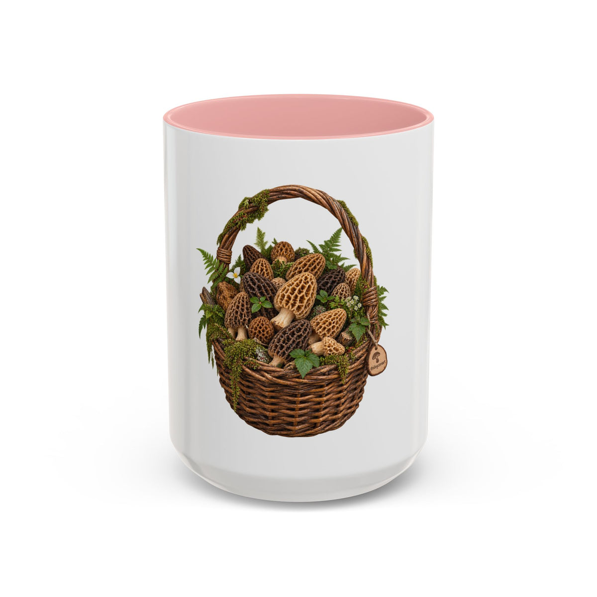 Mushroom Basket Coffee Mug (11, 15oz)