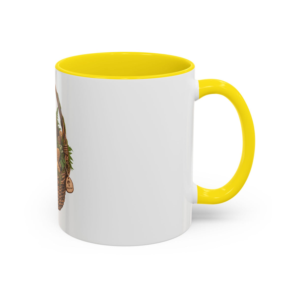 Mushroom Basket Coffee Mug (11, 15oz)