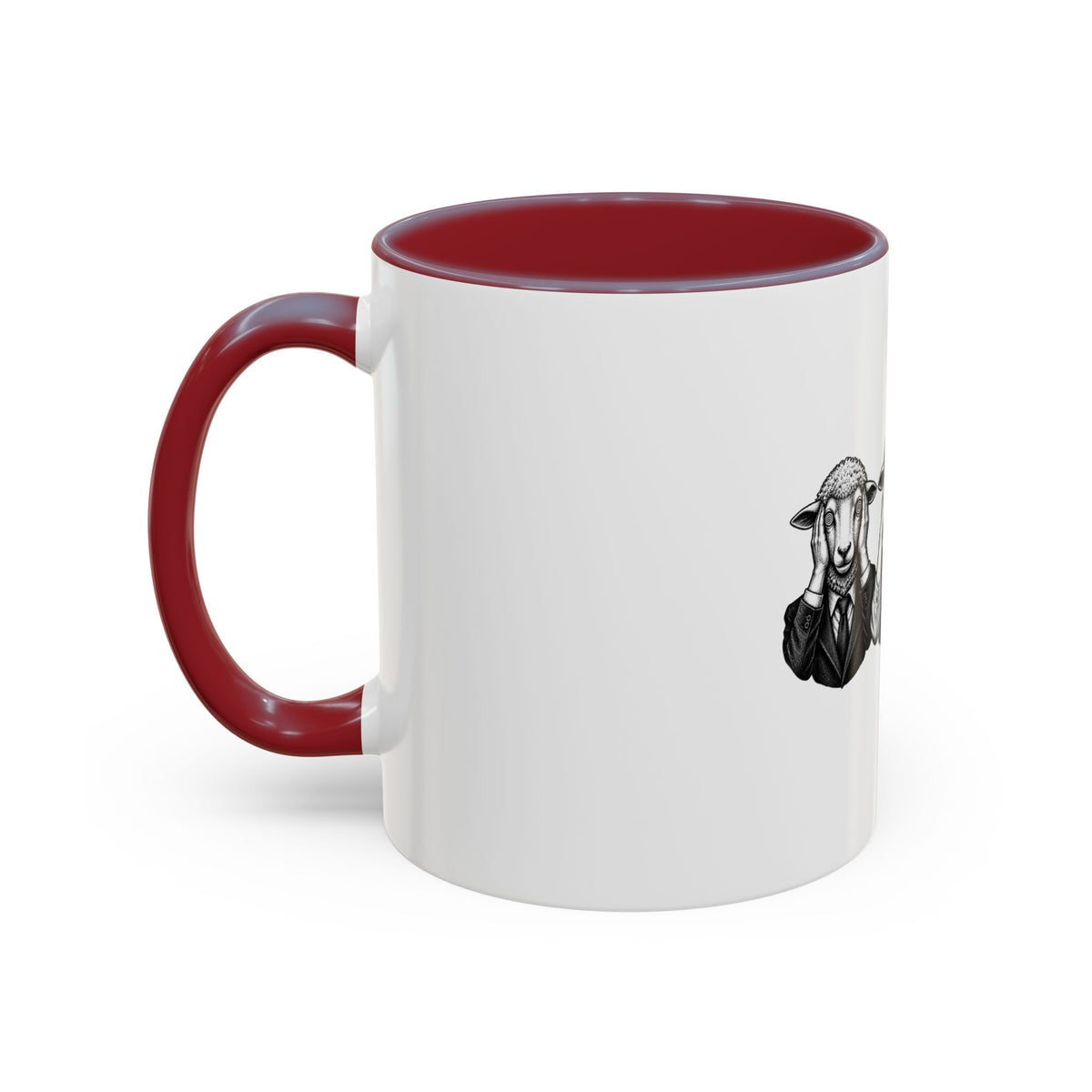 See No Evil Sheeple Coffee Mug (11or 15 oz)