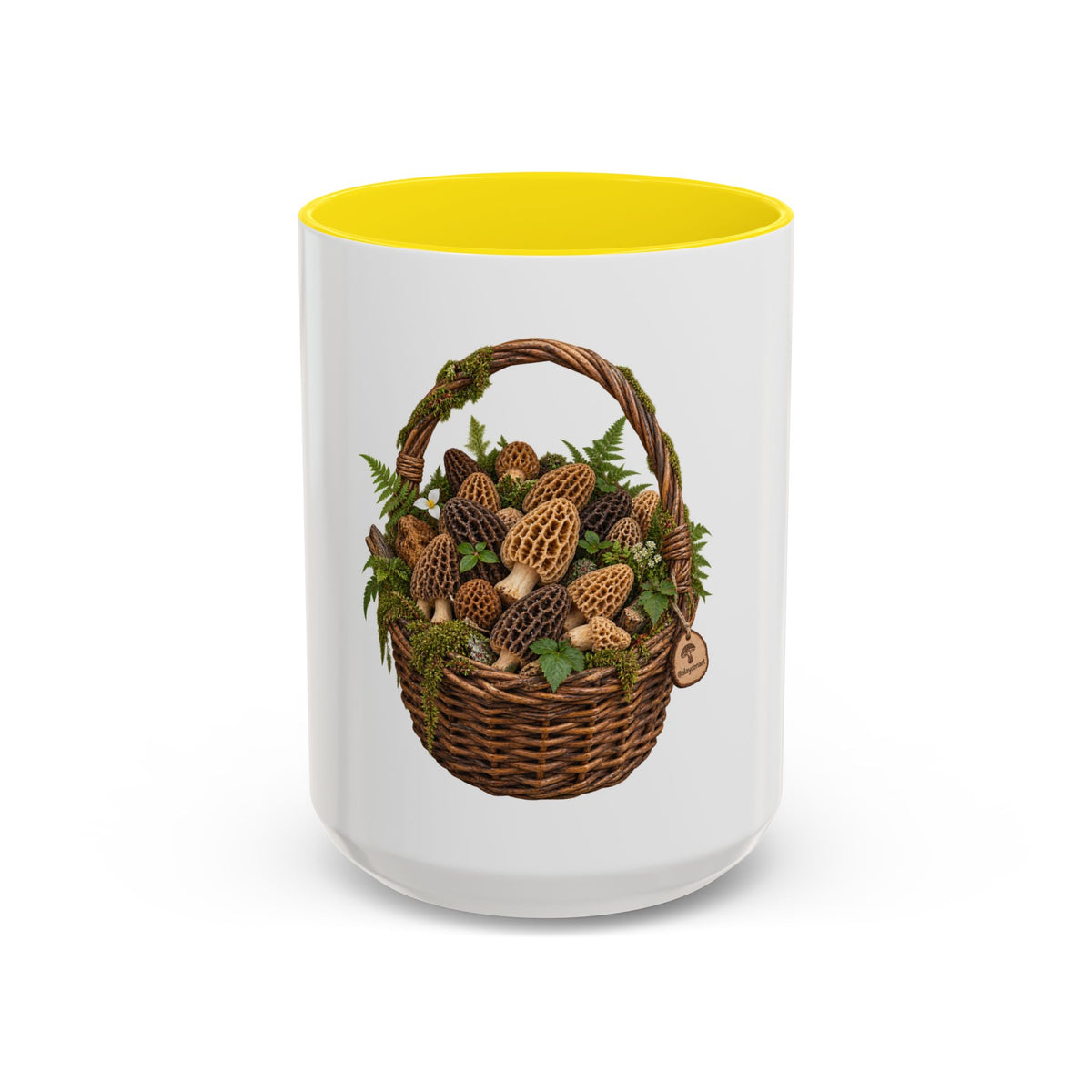 Mushroom Basket Coffee Mug (11, 15oz)