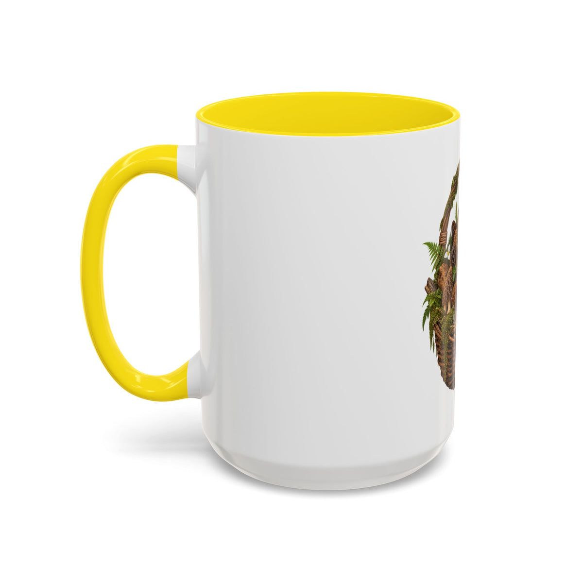 Mushroom Basket Coffee Mug (11, 15oz)