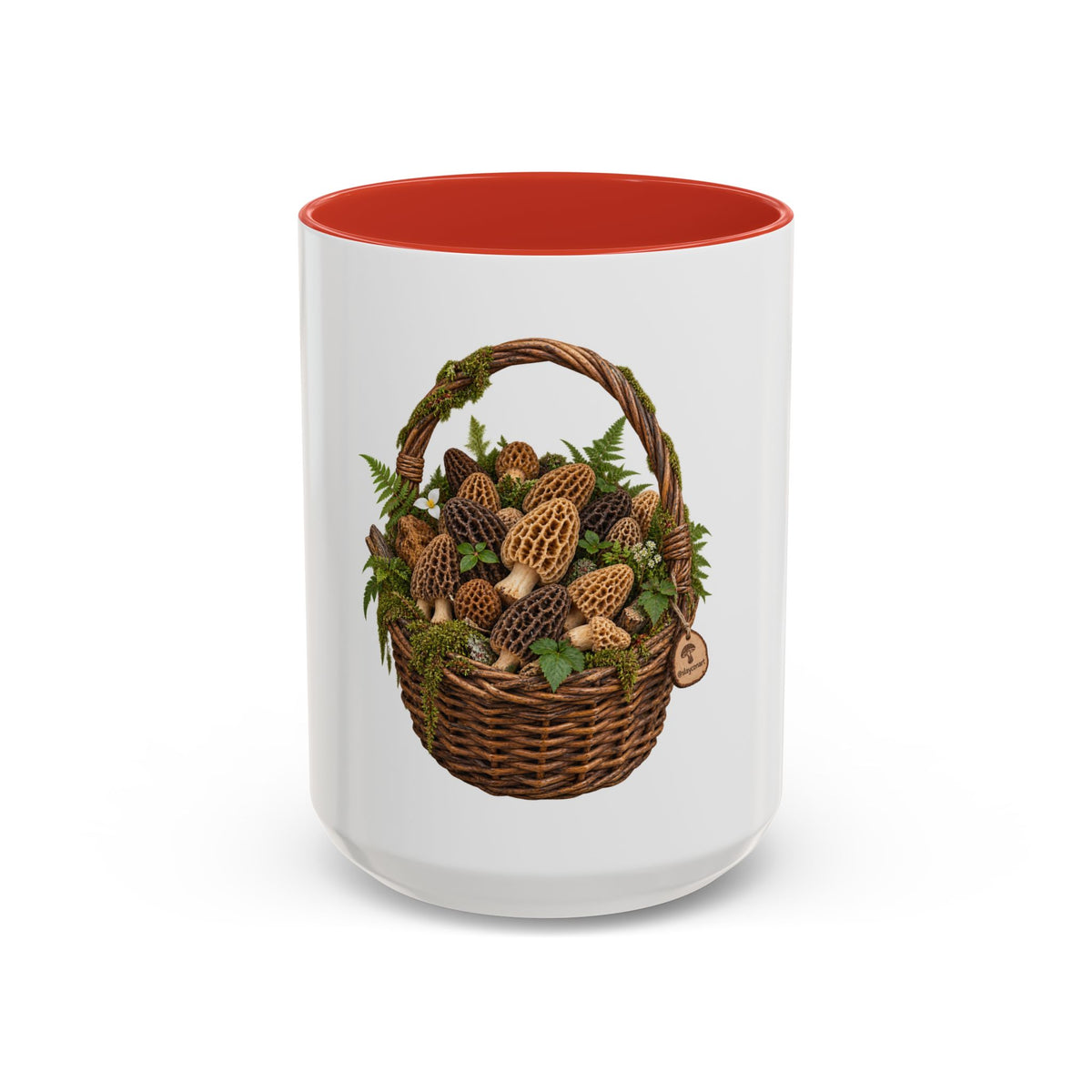 Mushroom Basket Coffee Mug (11, 15oz)