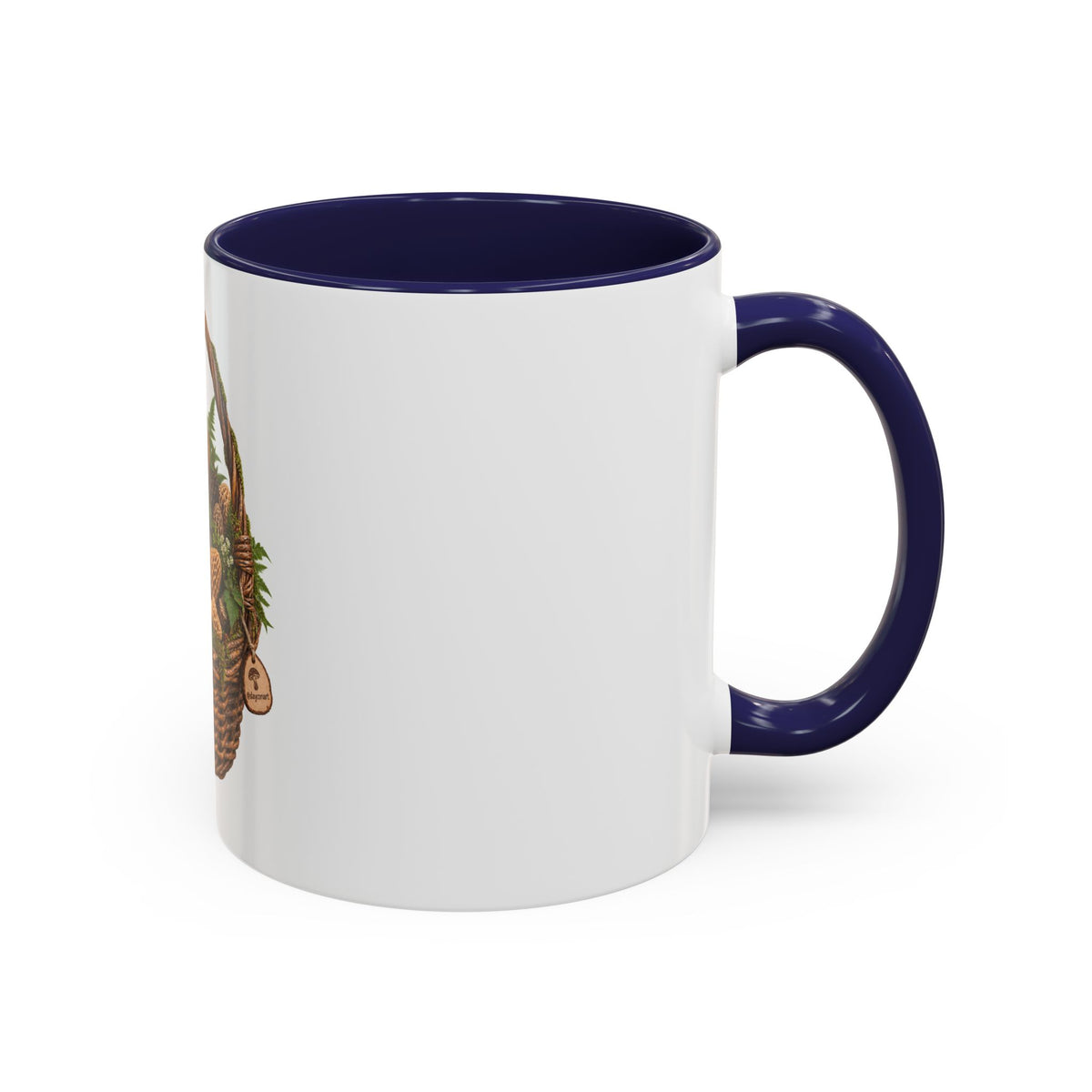 Mushroom Basket Coffee Mug (11, 15oz)