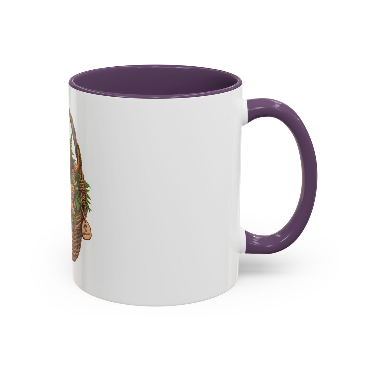 Mushroom Basket Coffee Mug (11, 15oz)