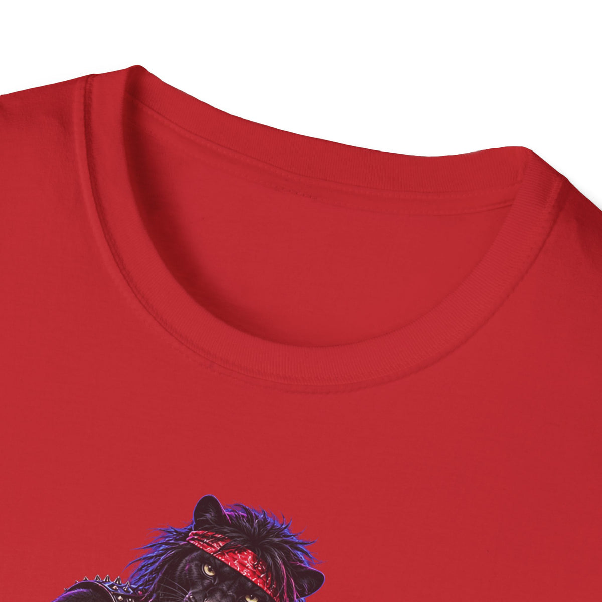 Black Panther Guitarist Big Cat Rock Band Wild at Heart Graphic Tee