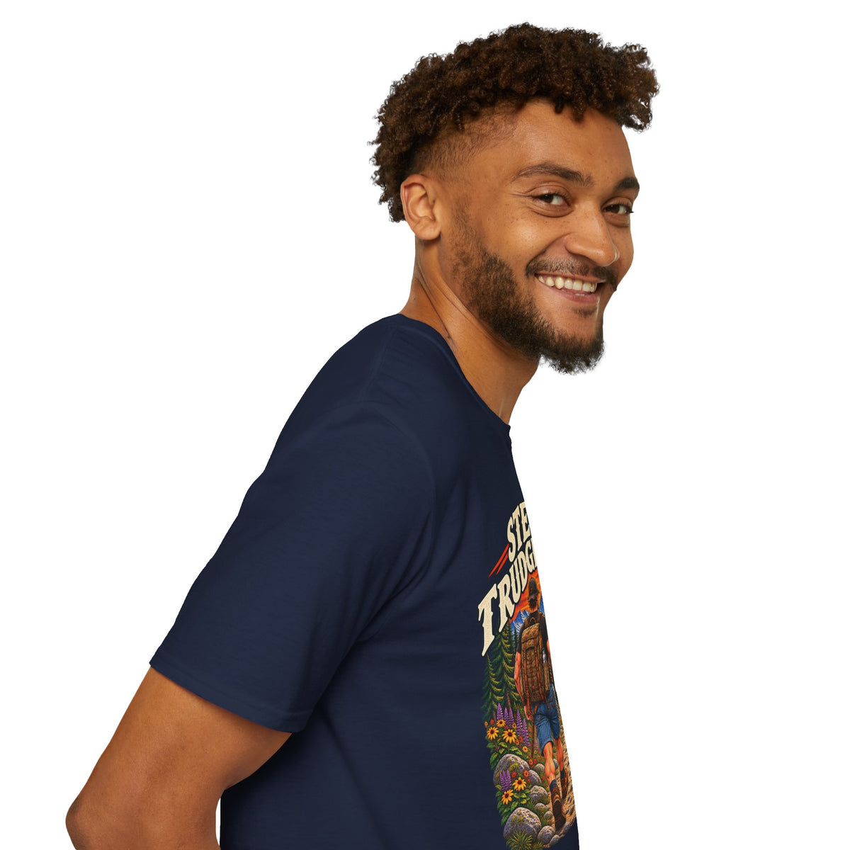 Steady Trudging On Athletic Man T-Shirt