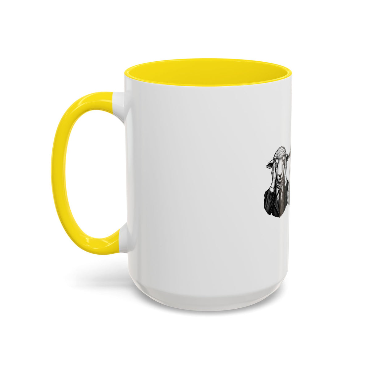 See No Evil Sheeple Coffee Mug (11or 15 oz)