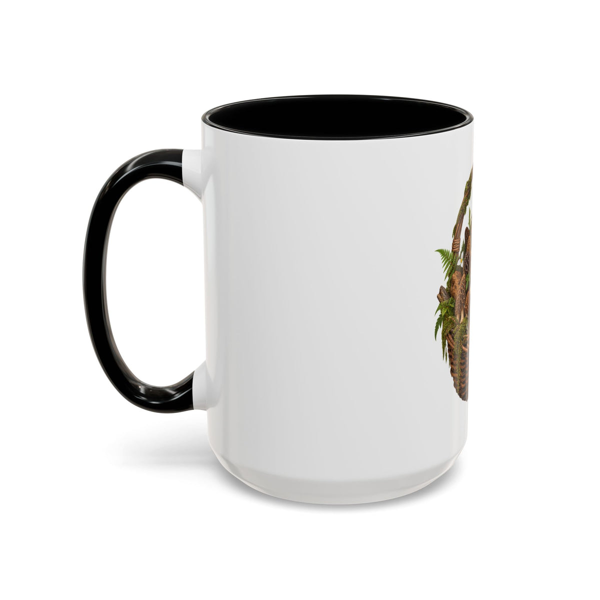 Mushroom Basket Coffee Mug (11, 15oz)