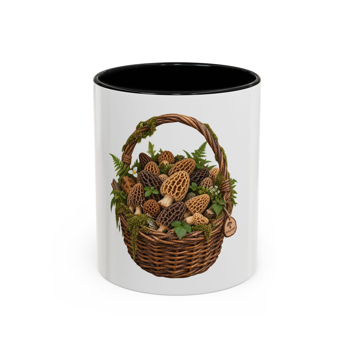 Mushroom Basket Coffee Mug (11, 15oz)