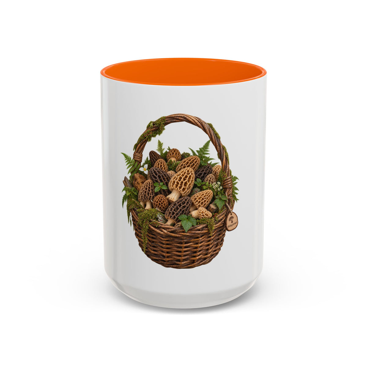 Mushroom Basket Coffee Mug (11, 15oz)