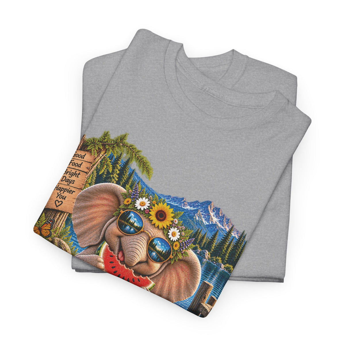 Find Your Joy Elephant T-Shirt — Cute Summer Nature Graphic Tee