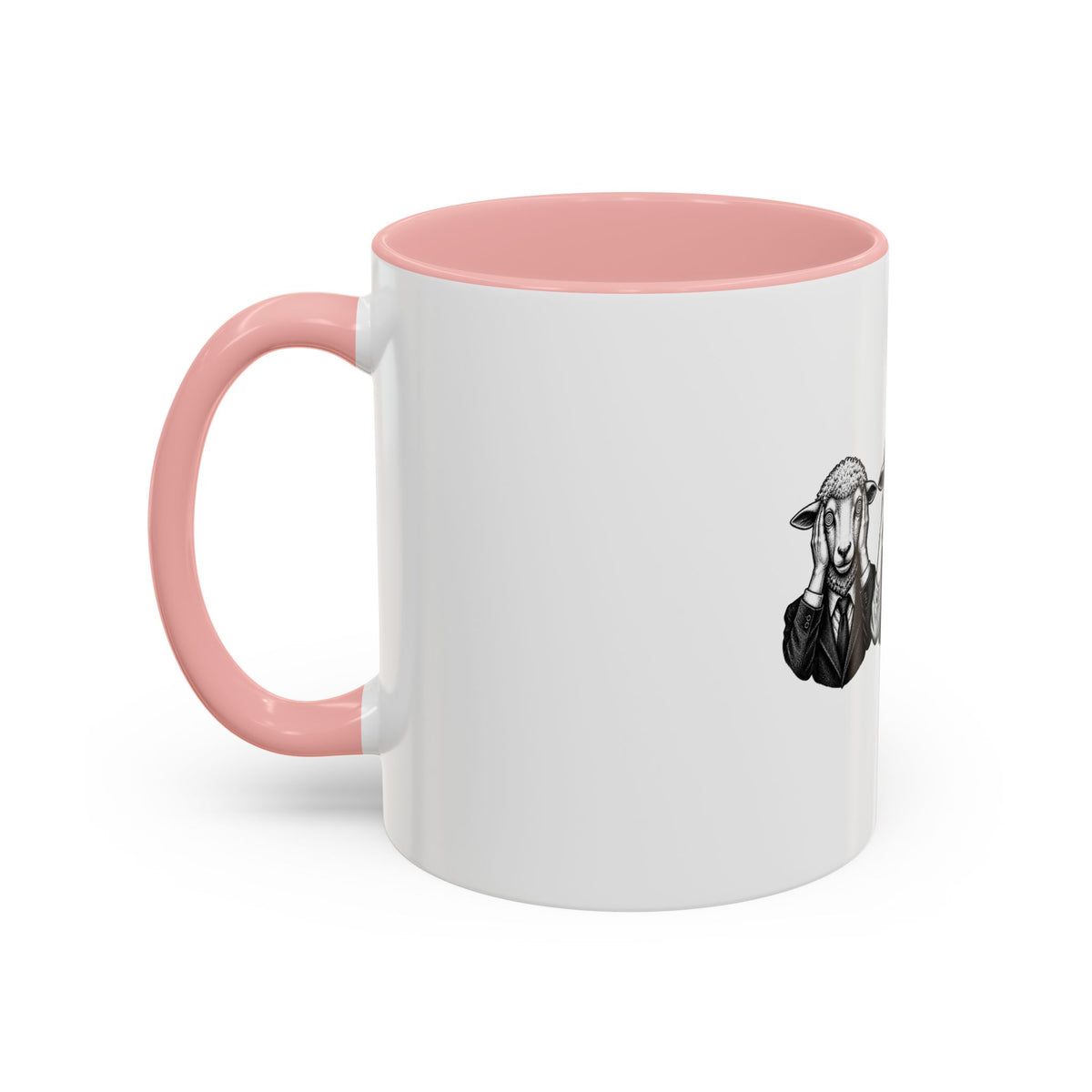 See No Evil Sheeple Coffee Mug (11or 15 oz)