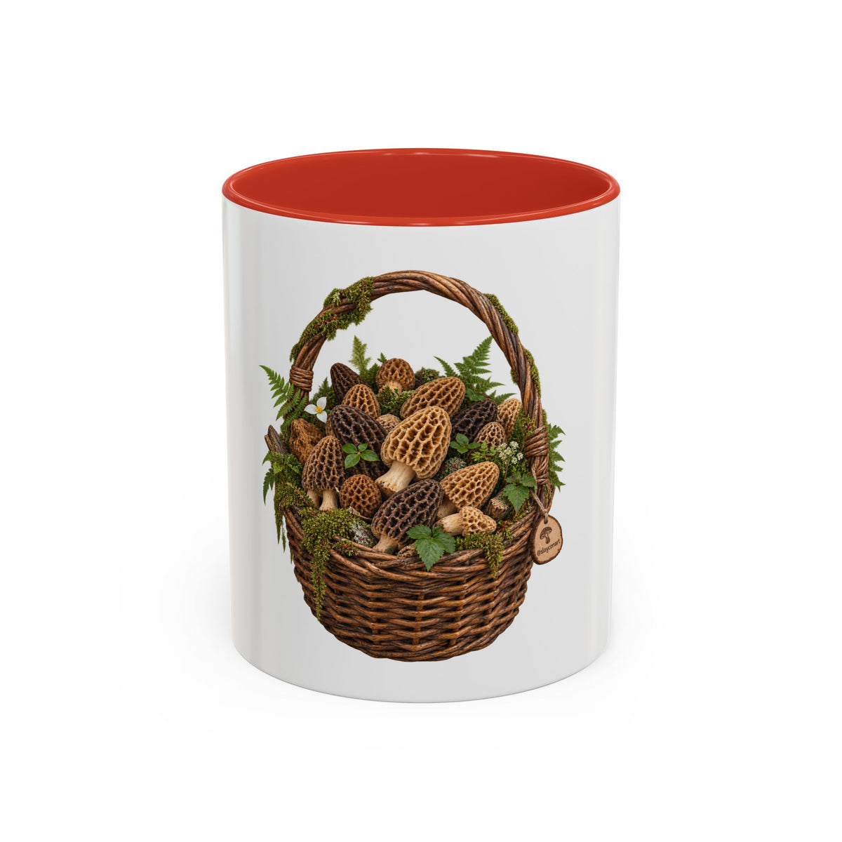 Mushroom Basket Coffee Mug (11, 15oz)