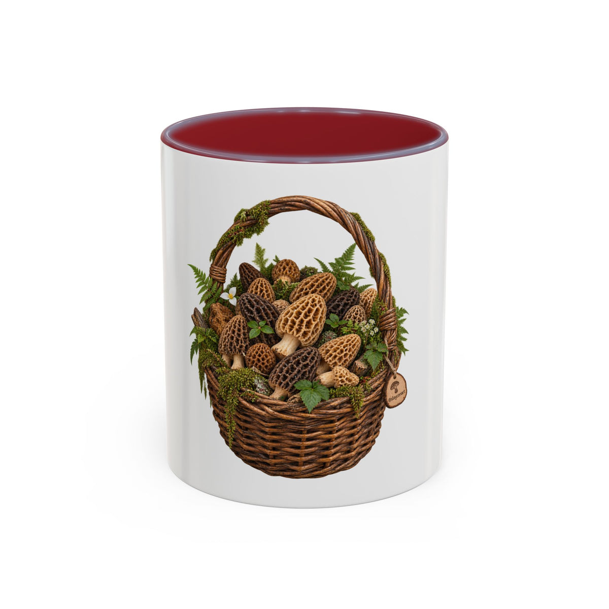 Mushroom Basket Coffee Mug (11, 15oz)