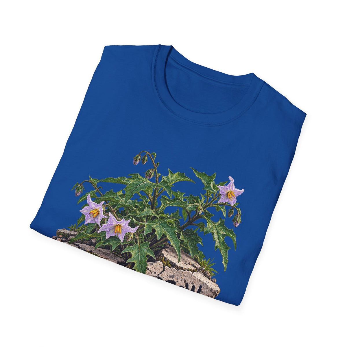 Grow Anyway Floral T-Shirt — Resilient Plant Illustration Tee