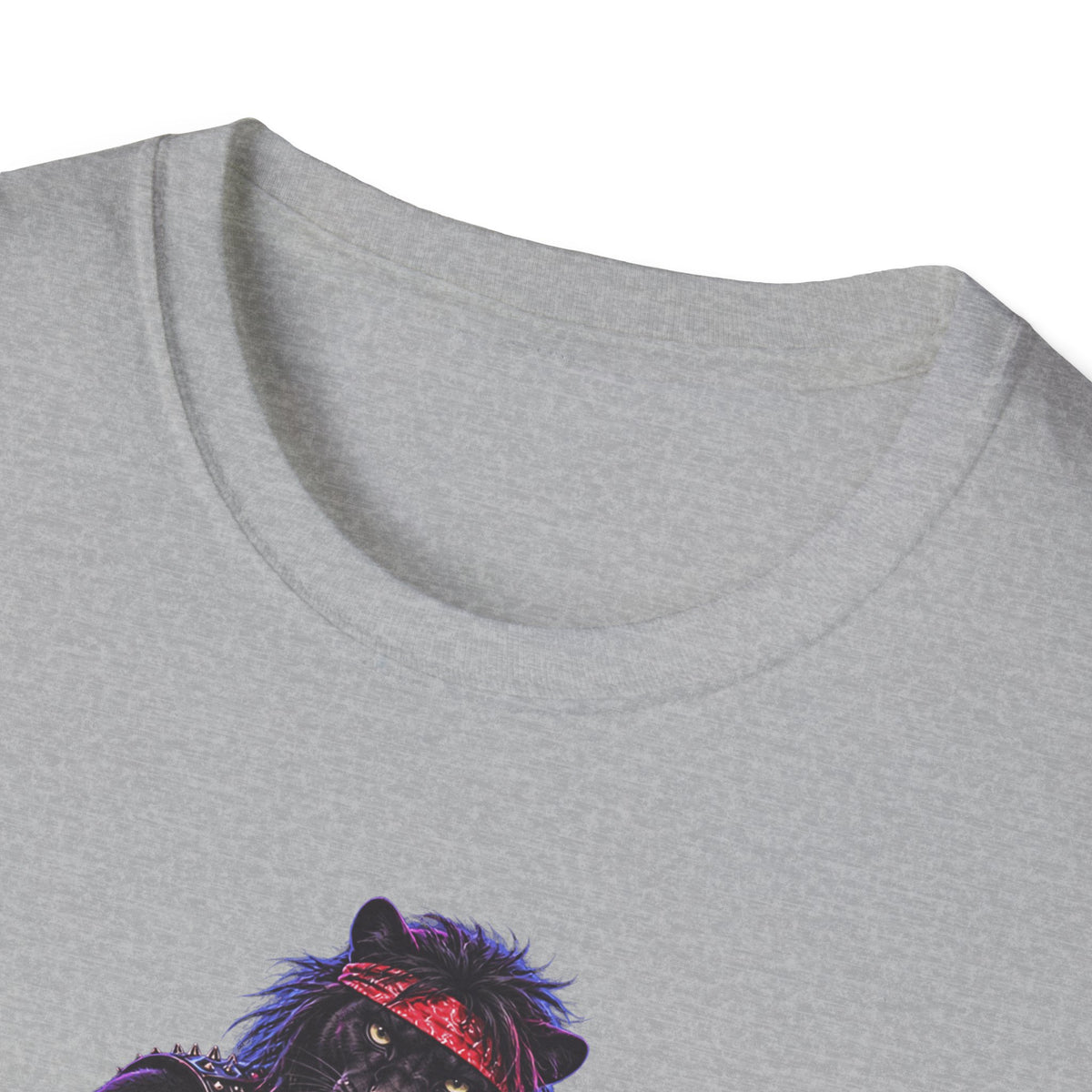 Black Panther Guitarist Big Cat Rock Band Wild at Heart Graphic Tee