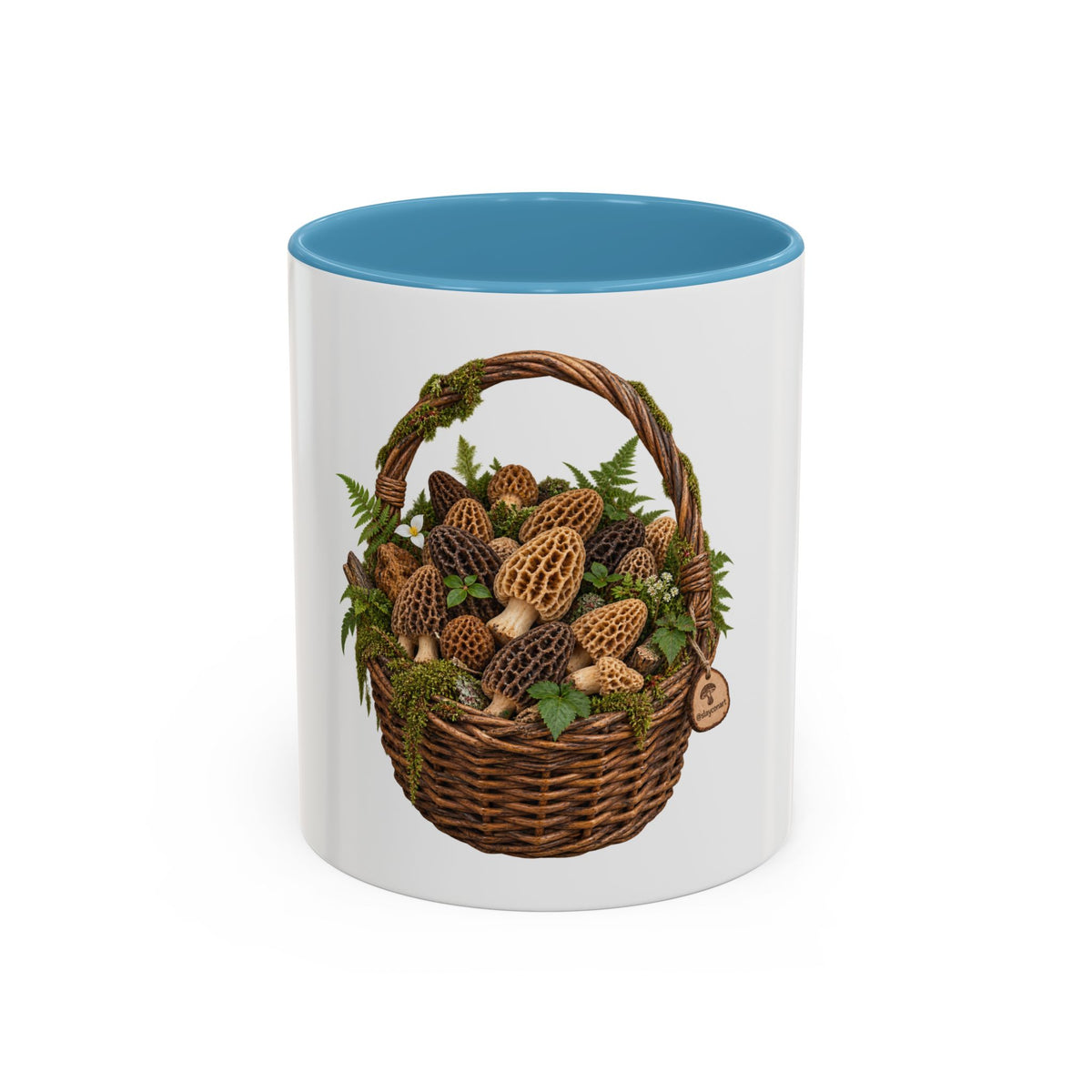 Mushroom Basket Coffee Mug (11, 15oz)