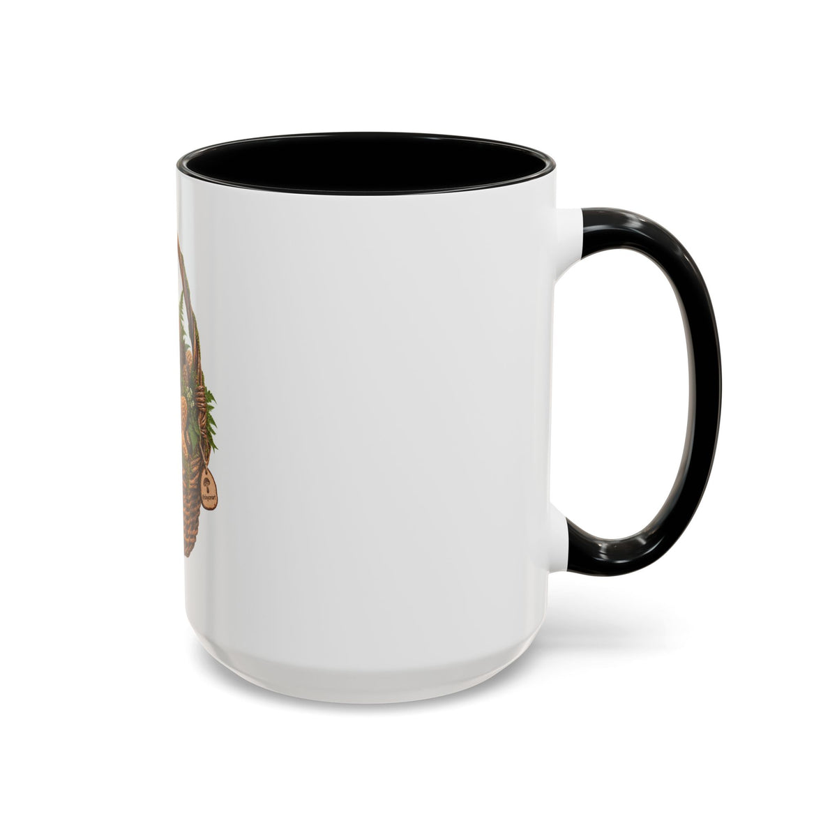 Mushroom Basket Coffee Mug (11, 15oz)