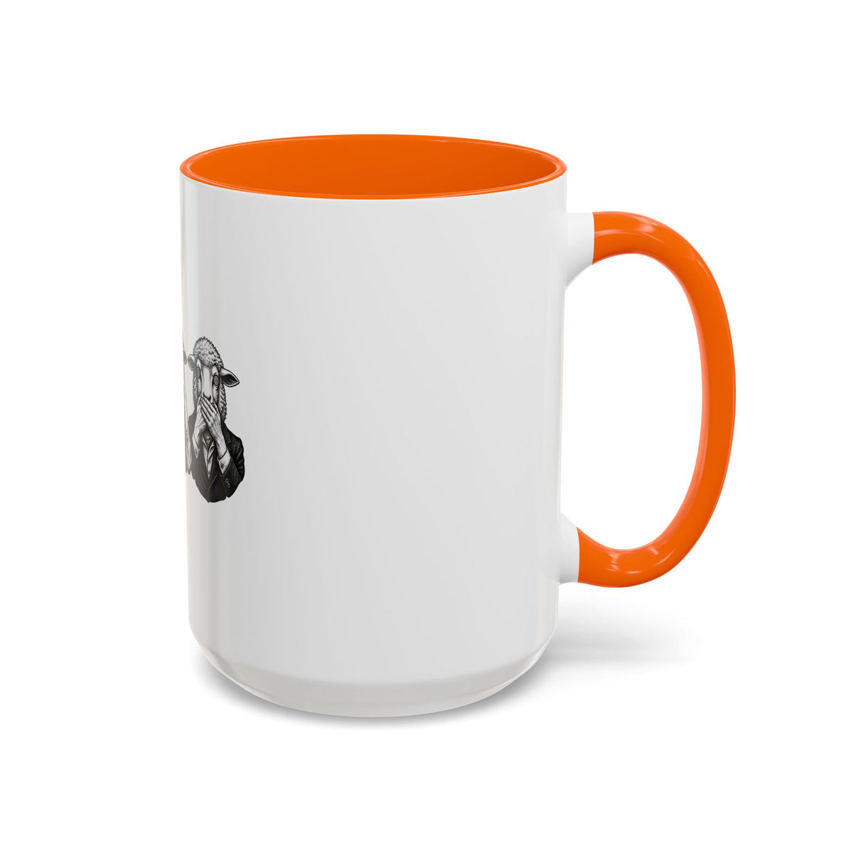 See No Evil Sheeple Coffee Mug (11or 15 oz)