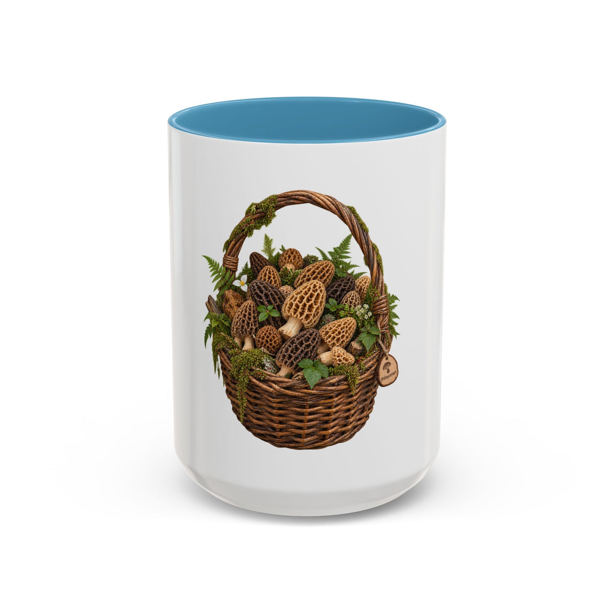 Mushroom Basket Coffee Mug (11, 15oz)