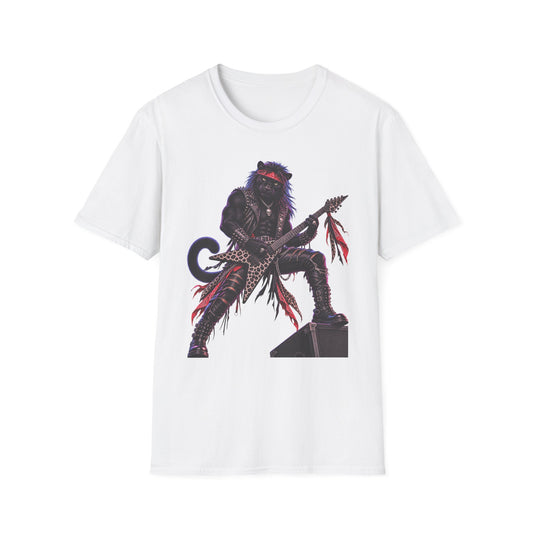 Black Panther Guitarist Big Cat Rock Band Wild at Heart Graphic Tee
