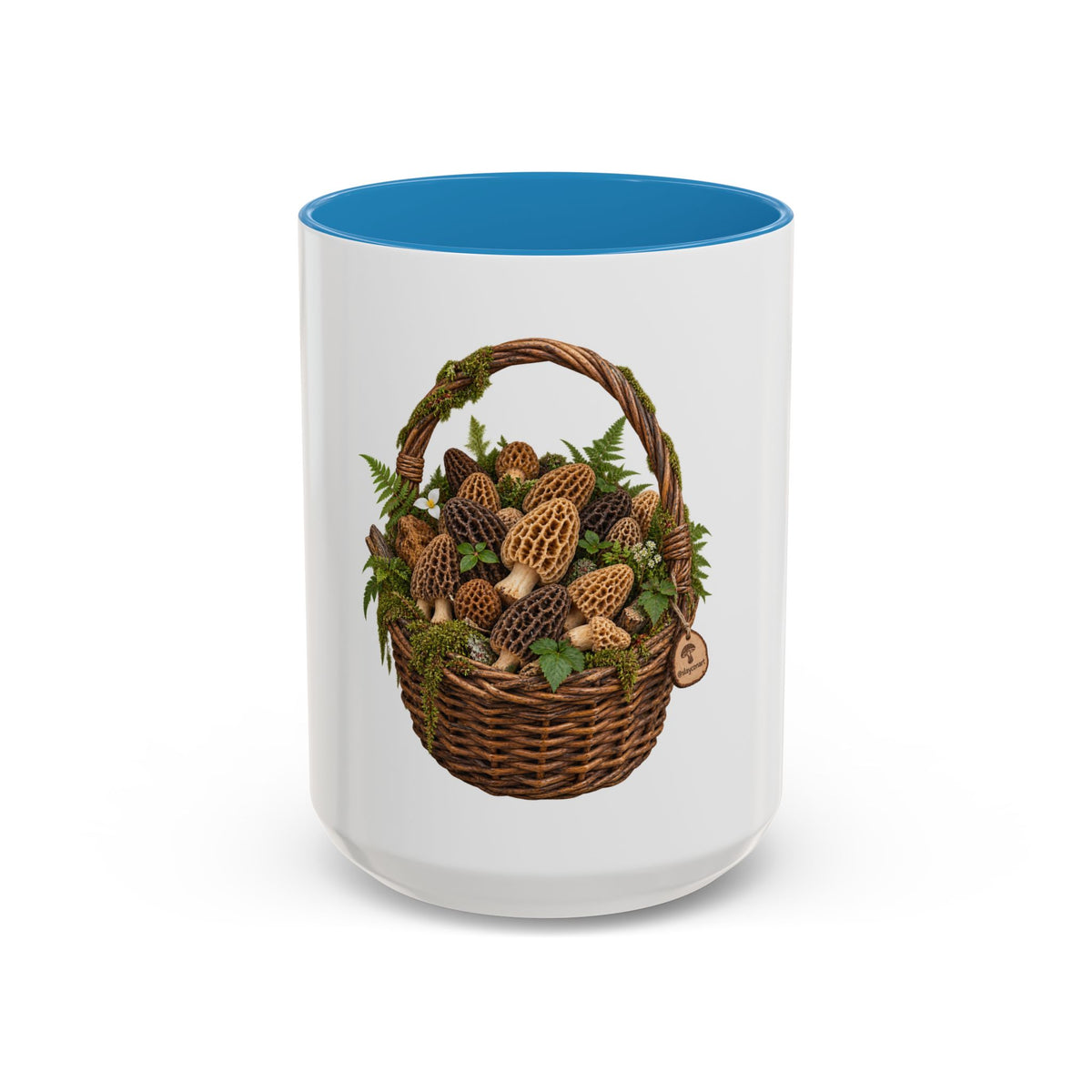 Mushroom Basket Coffee Mug (11, 15oz)