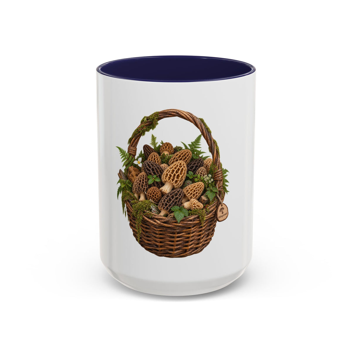 Mushroom Basket Coffee Mug (11, 15oz)