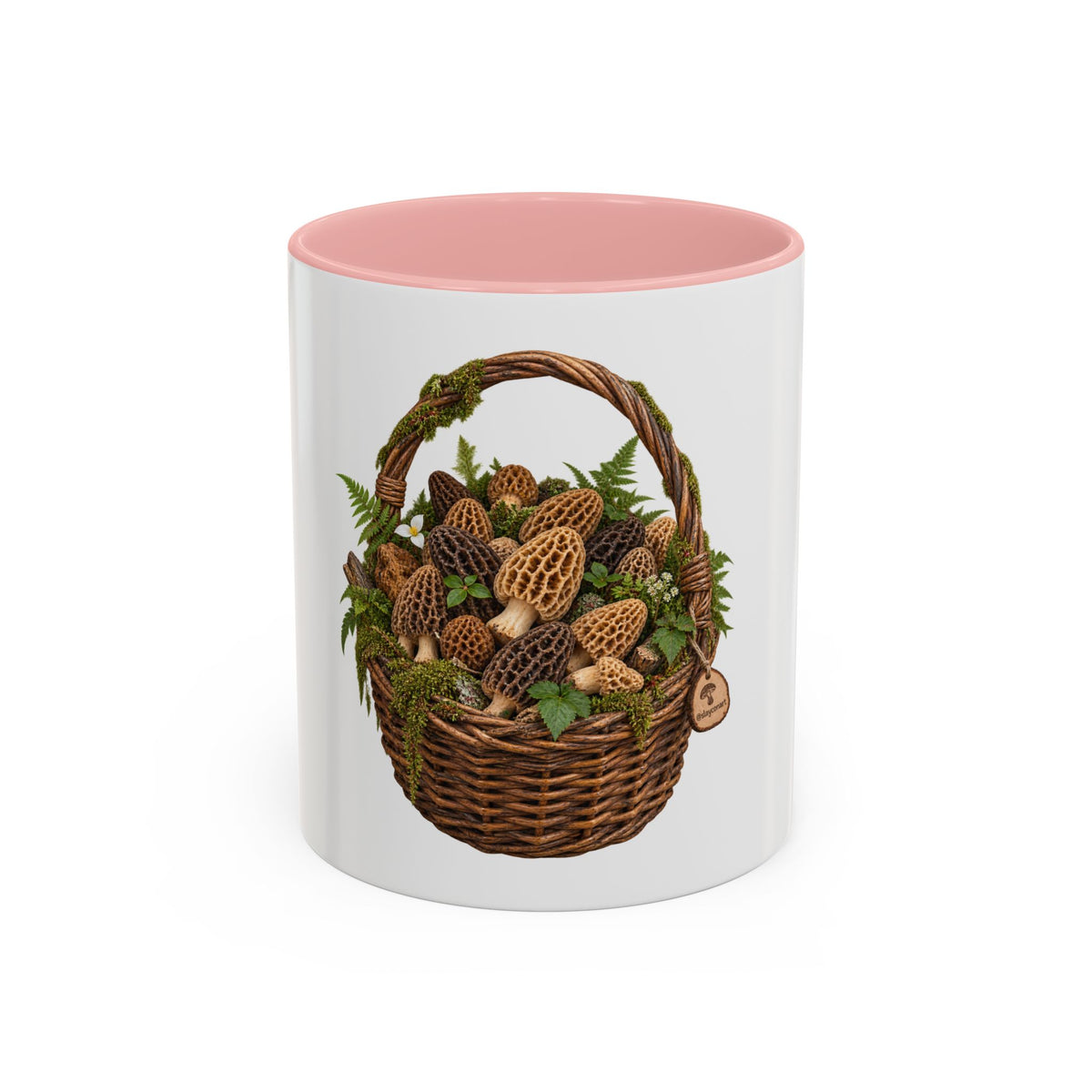 Mushroom Basket Coffee Mug (11, 15oz)