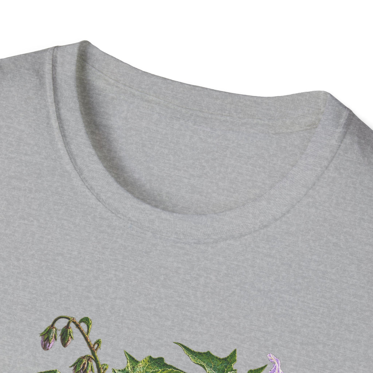 Grow Anyway Floral T-Shirt — Resilient Plant Illustration Tee