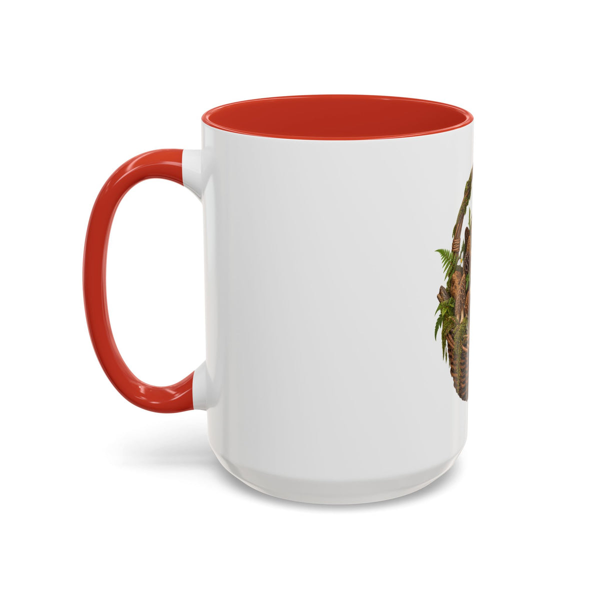 Mushroom Basket Coffee Mug (11, 15oz)