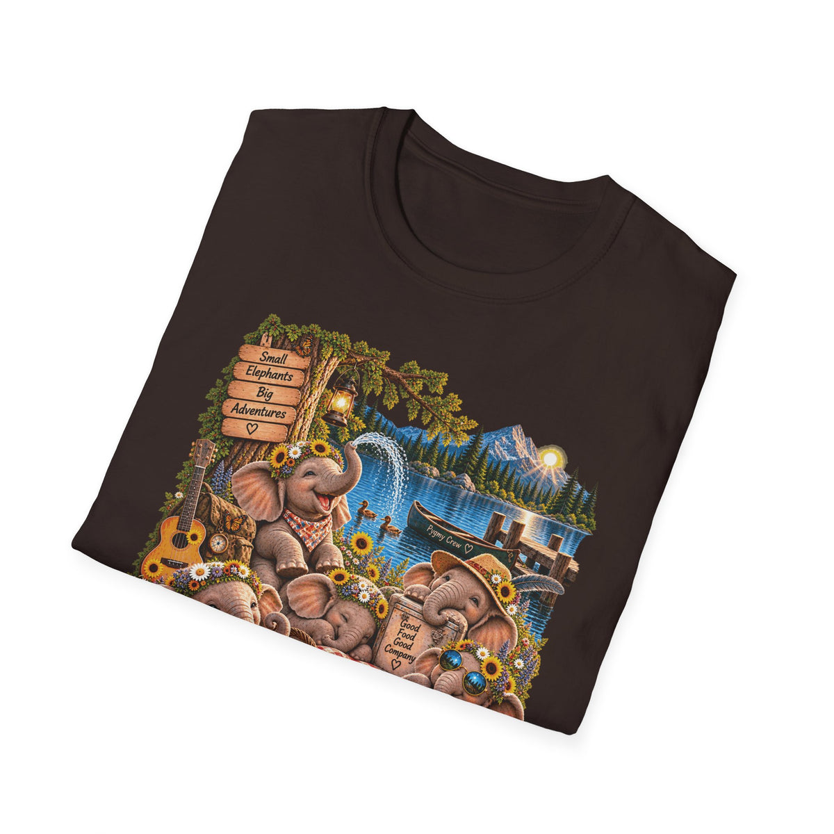 Musical Elephants Graphic Tee