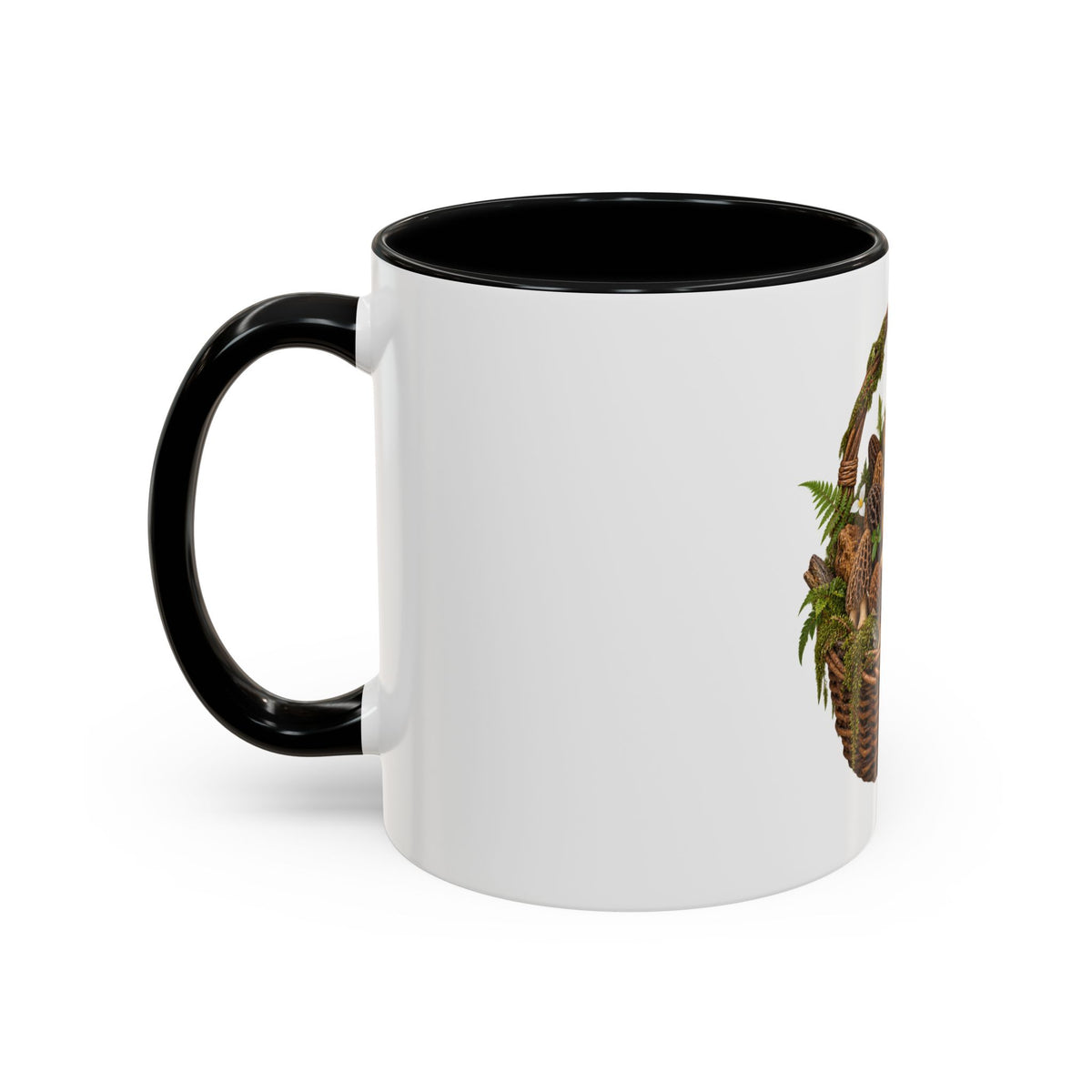 Mushroom Basket Coffee Mug (11, 15oz)
