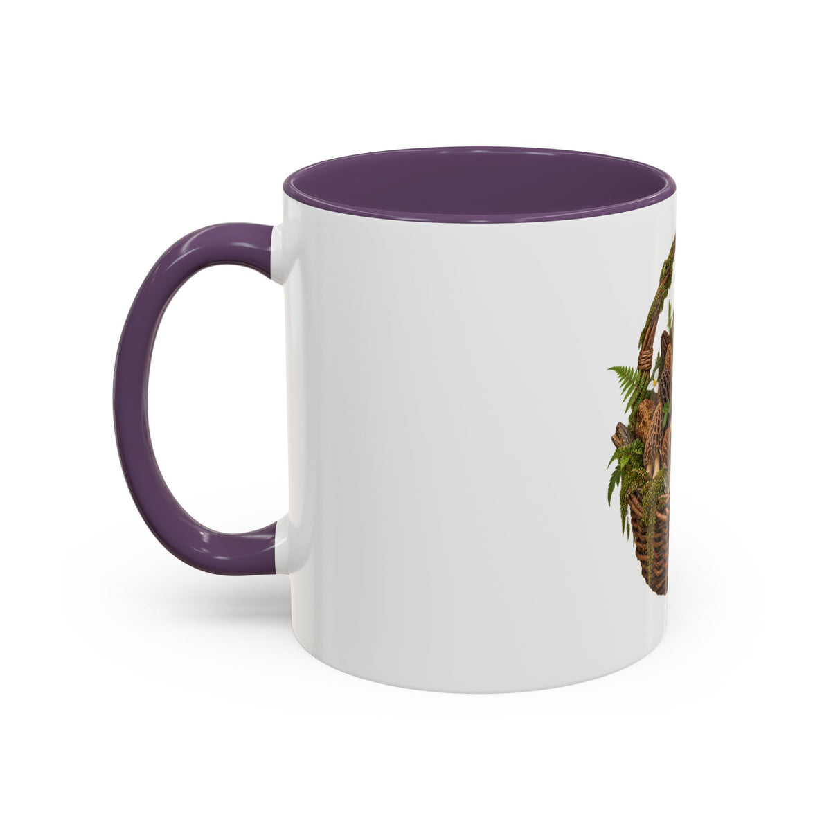 Mushroom Basket Coffee Mug (11, 15oz)