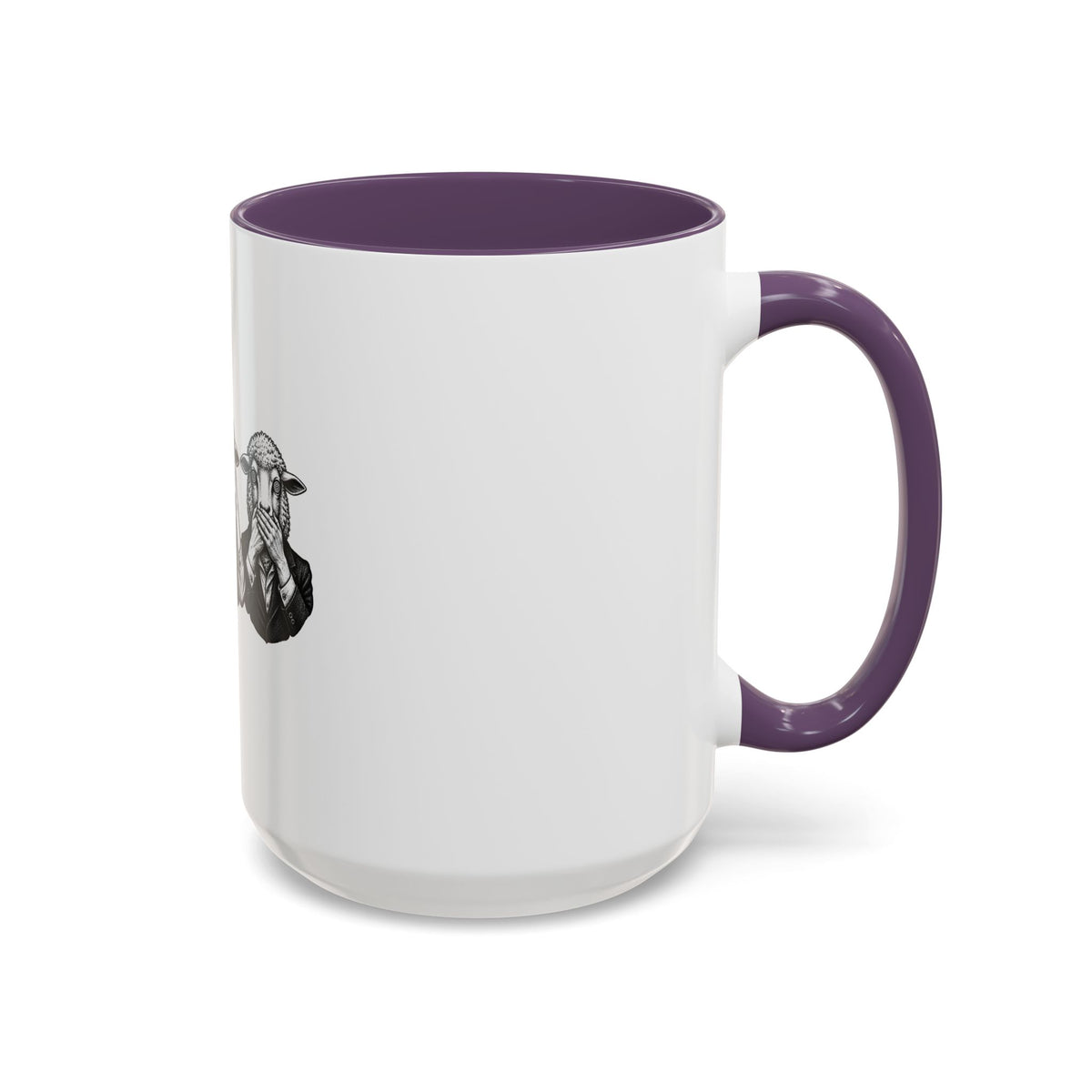 See No Evil Sheeple Coffee Mug (11or 15 oz)