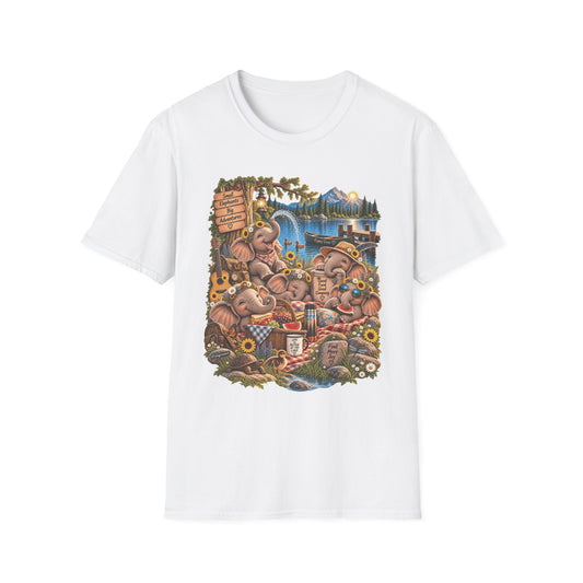 Musical Elephants Graphic Tee