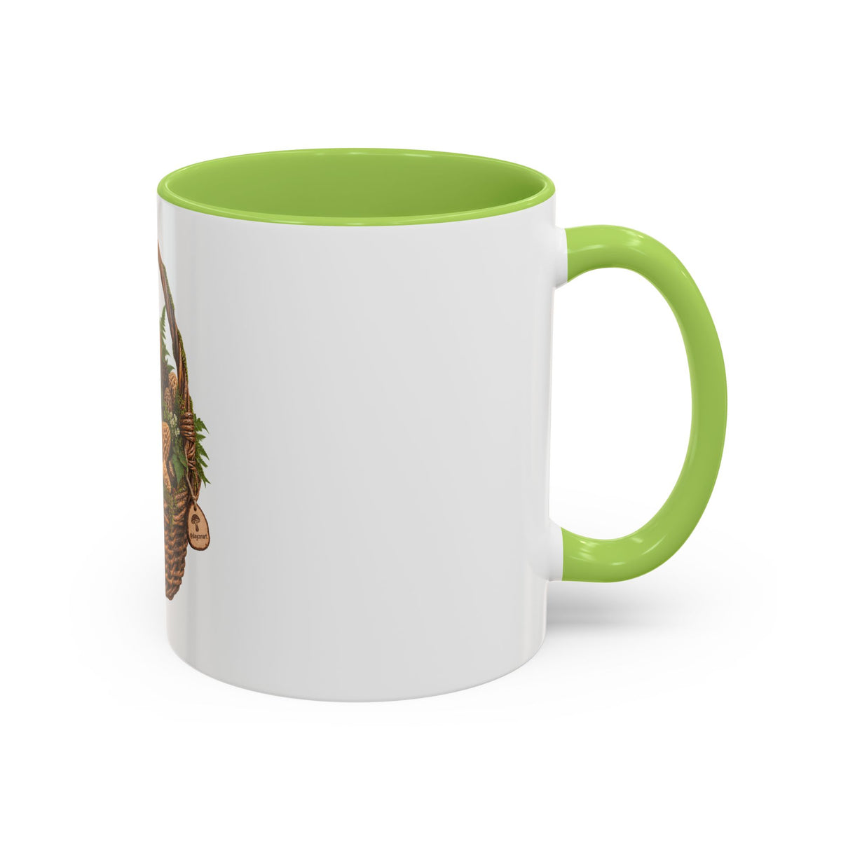 Mushroom Basket Coffee Mug (11, 15oz)