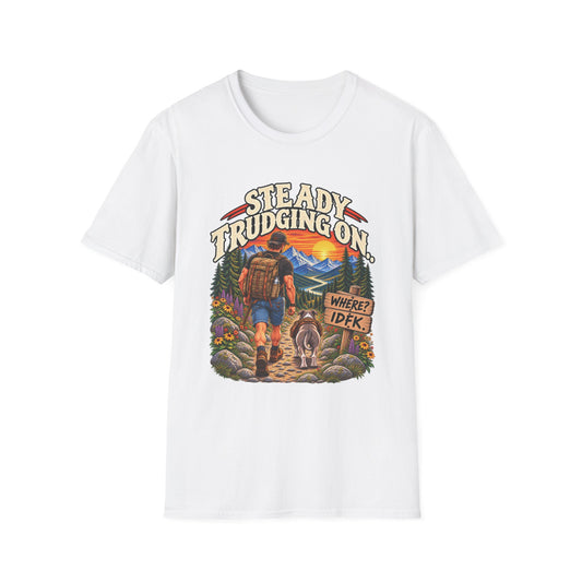 Steady Trudging On Athletic Man T-Shirt