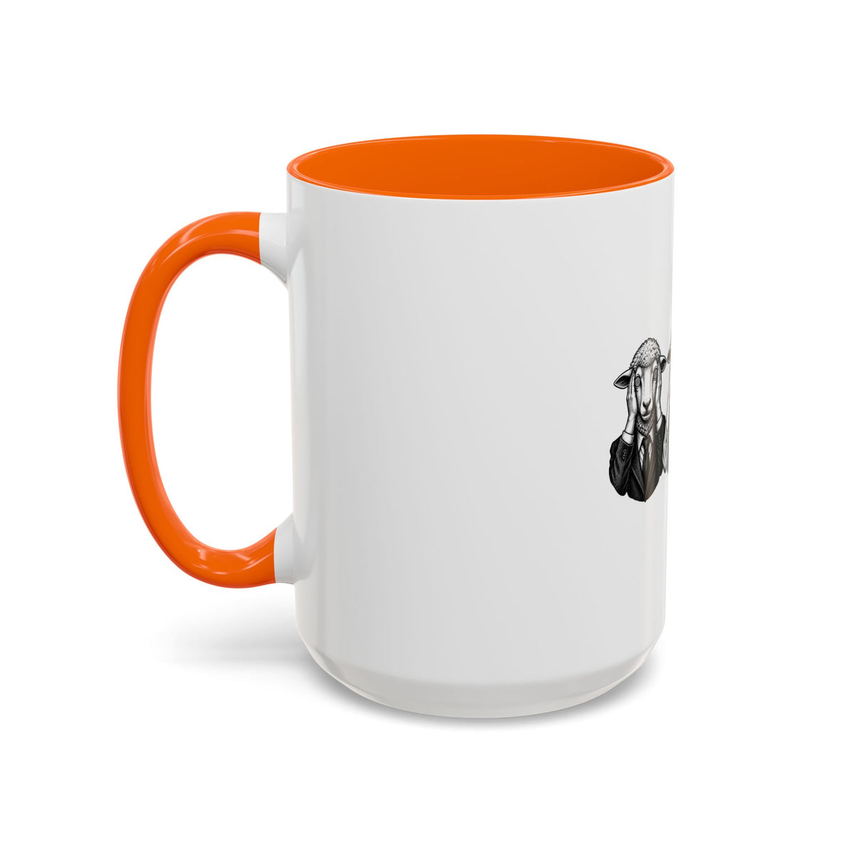 See No Evil Sheeple Coffee Mug (11or 15 oz)