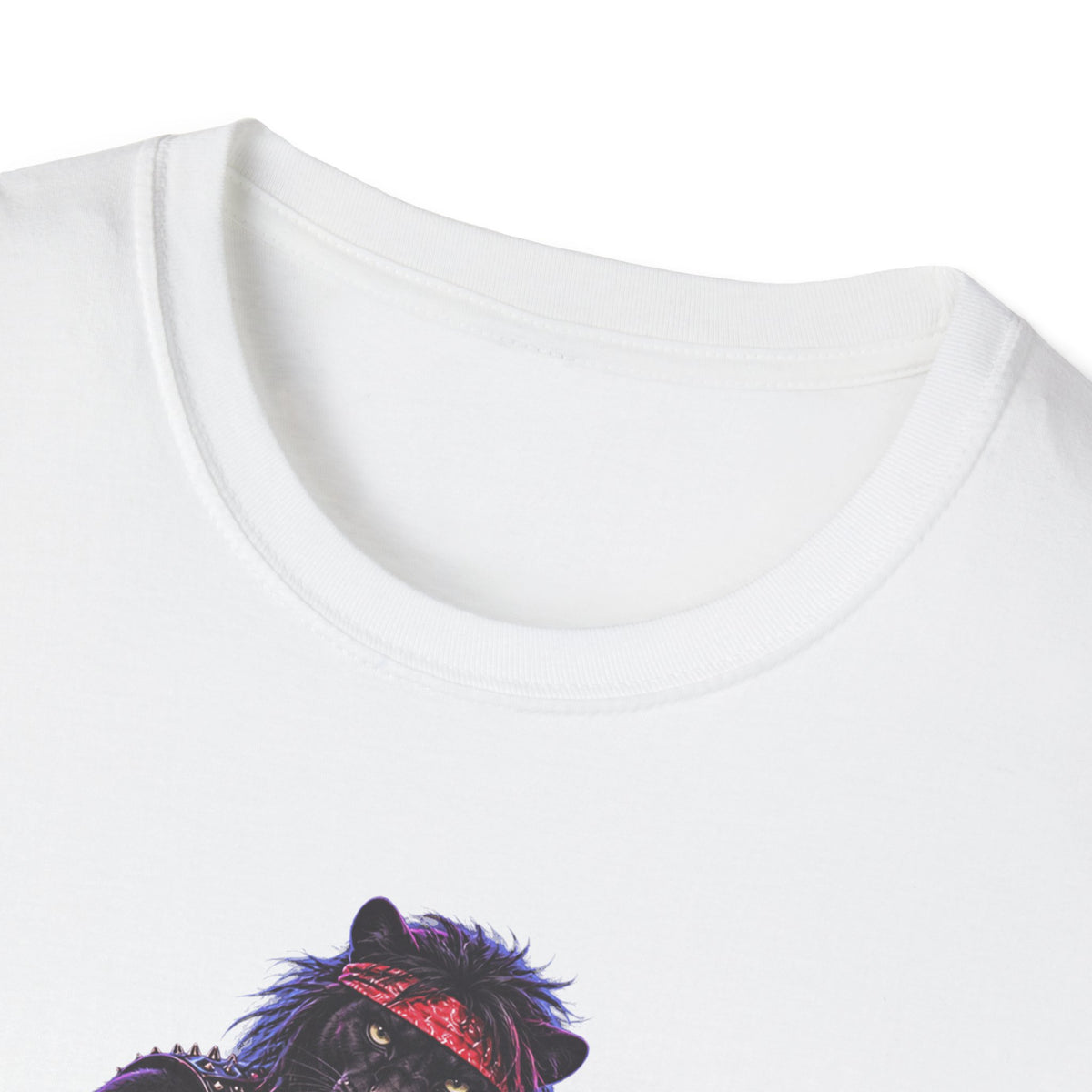 Black Panther Guitarist Big Cat Rock Band Wild at Heart Graphic Tee
