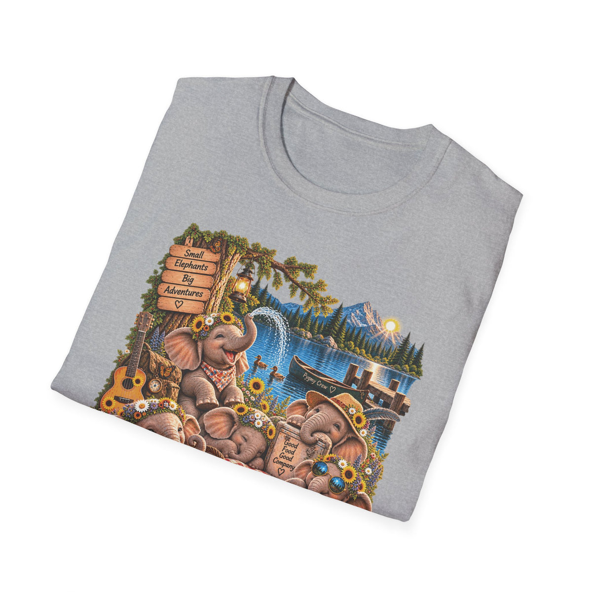 Musical Elephants Graphic Tee
