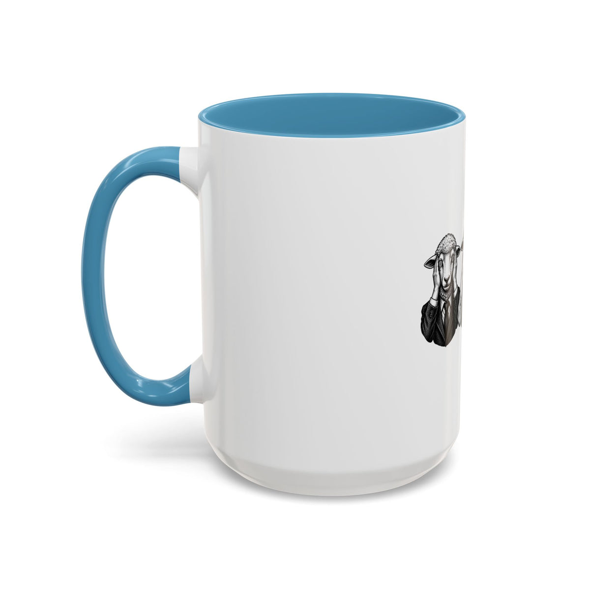 See No Evil Sheeple Coffee Mug (11or 15 oz)