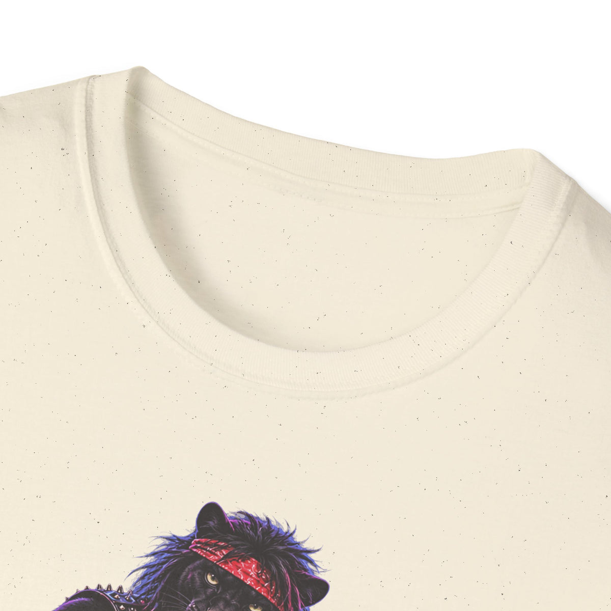 Black Panther Guitarist Big Cat Rock Band Wild at Heart Graphic Tee