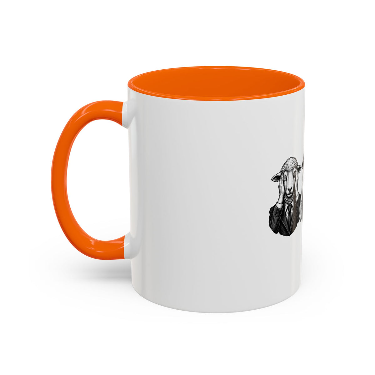 See No Evil Sheeple Coffee Mug (11or 15 oz)